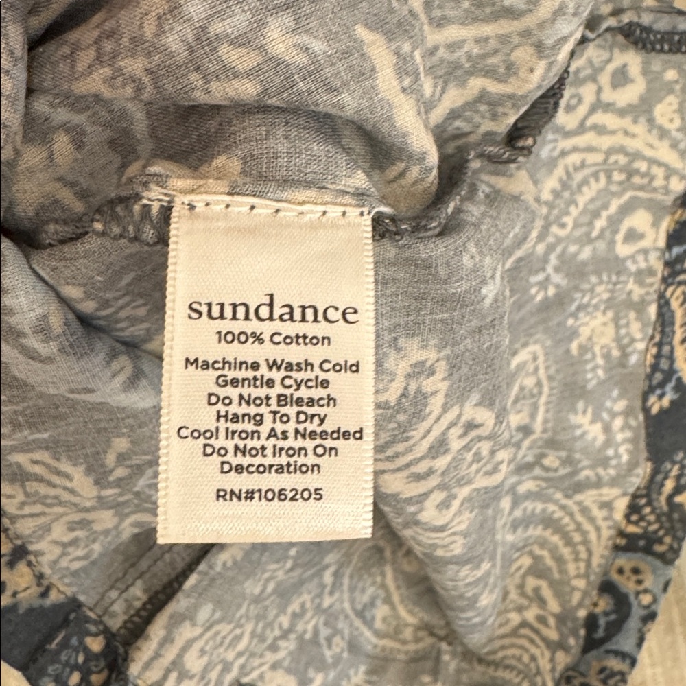 SUNDANCE Paisley Daybreak Jumpsuit New! size Medium - Picture 5 of 6